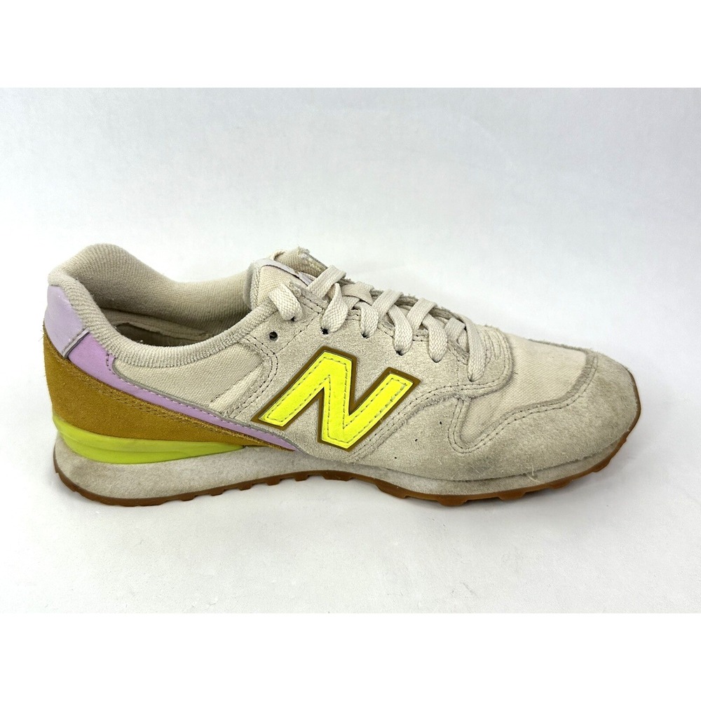 New Balance 696 Shoes Womens Size 6 Multicolor Suede Sneakers WL696DJ3 Retro